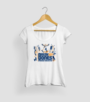 T-Shirt Break Ya Bones femme