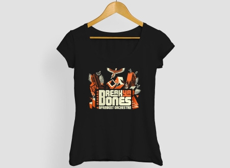 T-Shirt Break Ya Bones femme